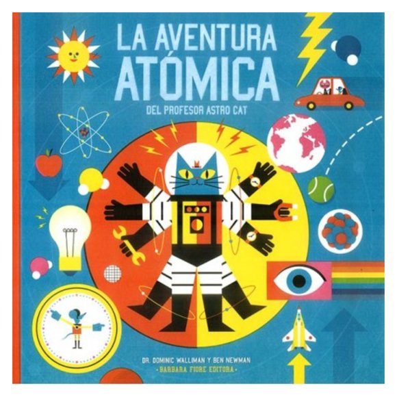 La aventura atómica del profesor ASTRO CAT blanco