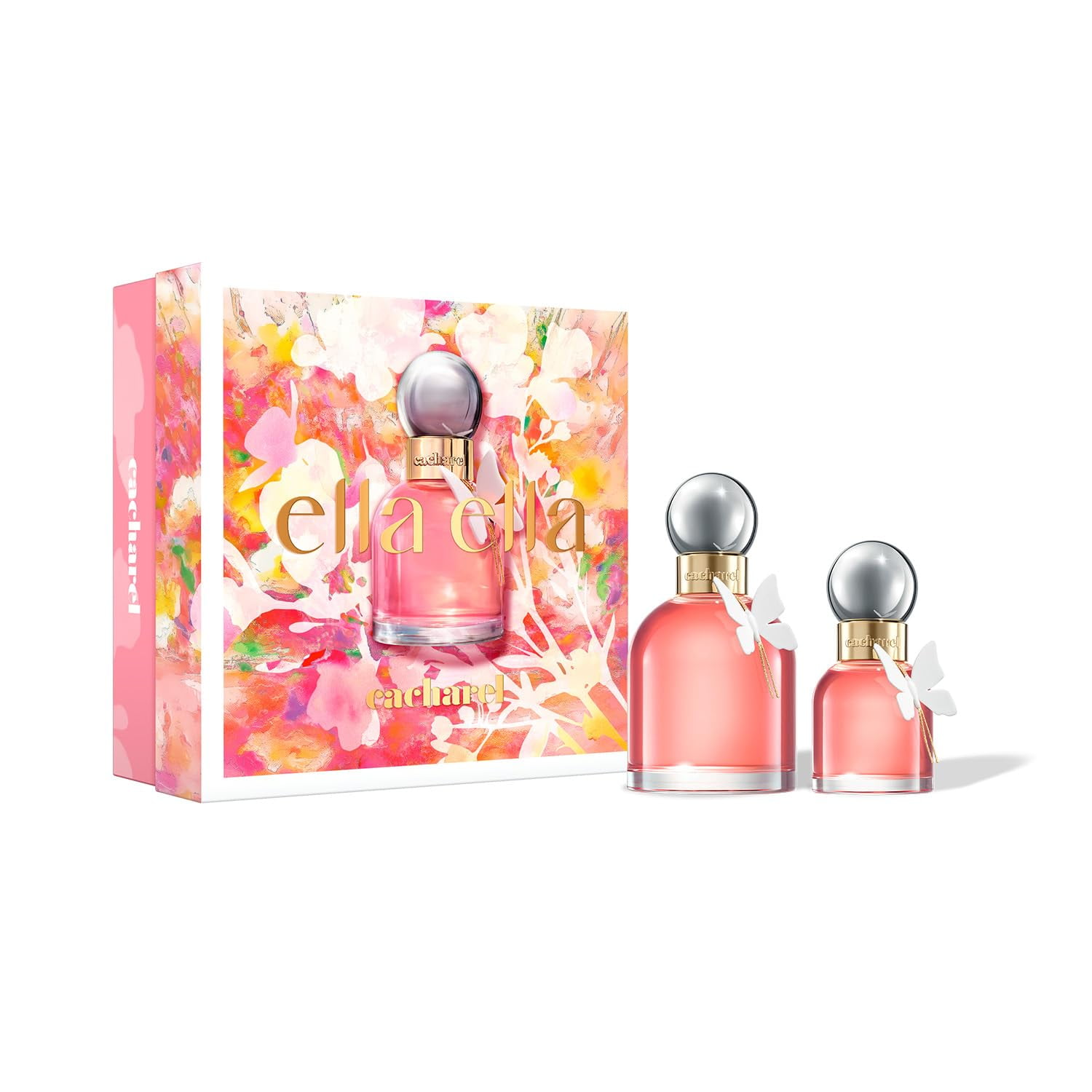 Perfume Cacharel Ella Ella Eau De Parfum Para Mujer, 100 Ml, 2 Unidades