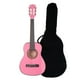 thumbnail image 1 of Guitarra clásica Acústica Niña rosada 30 Pulgadas Alaguez con funda, 1 of 2
