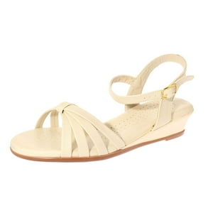 Vía Franca - Sandalia Beige Marche