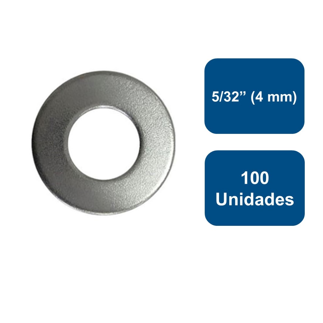 Anclajes - Golilla De Presión Zincada 5/32"" (4Mm) 100Un.