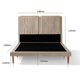 thumbnail image 4 of Cama Astro King Madera Beige, 4 of 4