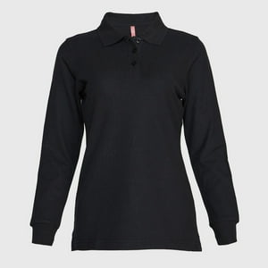 Jayson - Polera Pique Mujer 80/20 M/L Negro Xl