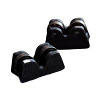 Magideal - 2 Comprobadores De Rectitud Para Billar, Detectores De Rectitud, Accesorios Portátiles, Suministros De Equipo, Herramienta De Inspección Para Barra De Negro