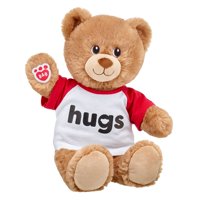 Polera Build A Bear Estampado Hugs Blanco Y Rojo