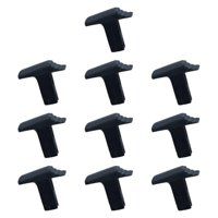 Magideal - 10 Interruptores De Escalera Telescópicos, Accesorios De Escalera, Reemplazo Profesional Resistente, Fácil Instalación, Negro, Interruptor De Escalera