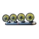 thumbnail image 3 of Ventilador De Aire De Refrigeración Para Automóvil, Versátil, De Fácil Instalación, Circulador De Aire Eléctrico Automático, Amarillo, 12 V, 3 of 5