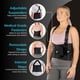 thumbnail image 5 of Soporte para espalda BraceAbility Work con tirantes y tirantes, 2XL, 5 of 7