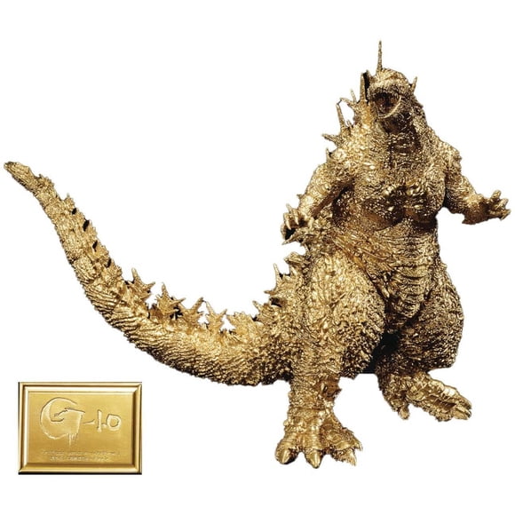 Figura de acción GODZILLA Ichibansho Versión Dorada 23 cm