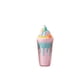 thumbnail image 1 of Vaso Tapa Viaje Pajita Regalo Helado Portatil Burbuja Rondon, 1 of 3