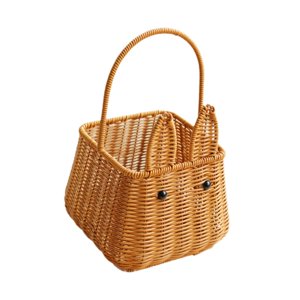 Bothyi - Soporte De Almacenamiento Tejido Hecho A Mano Para Mesa De Café, Dormitorio, Sala De Estar