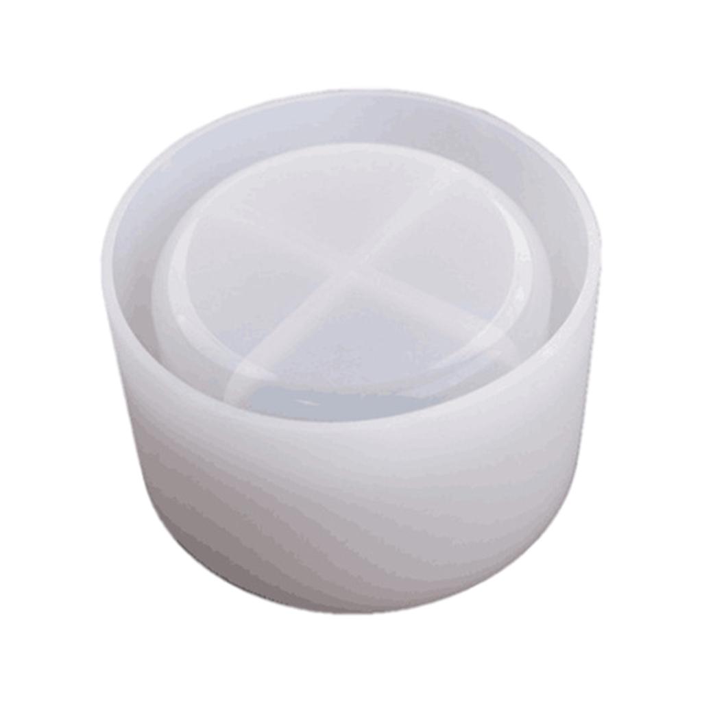 Bothyi - Moldes De Resina Para Macetas De Plantas Suculentas, Molde Redondo Para Macetas, Molde Para Macetas Diy, Grande