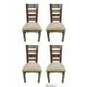 thumbnail image 1 of Pack 4 Sillas Florencia Nogal Tapiz Beige, 1 of 3