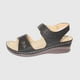 thumbnail image 2 of Sandalia Confort Negro Modelo Italiano, 2 of 4