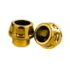 thumbnail image 2 of Deslizadores Universales Del Marco De La Horquilla Delantera De La Motocicleta Accesorio Resistente CNC Aluminio Dorado, 2 of 5