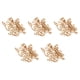 thumbnail image 4 of 40 Piezas De Adornos De Decoración De Madera Artesanales Con Formas Florales Grandes De Madera, 4 of 5