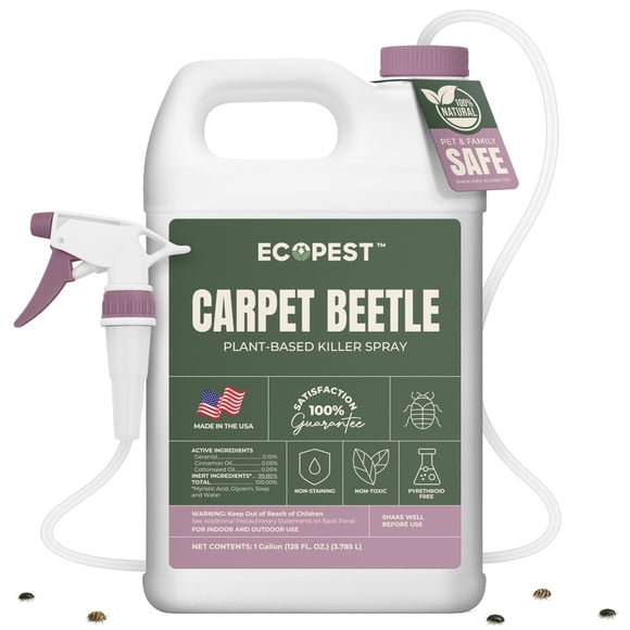 ECOPEST Spray Natural contra Escarabajos de Alfombra 3,8 L
