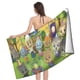 thumbnail image 4 of Bimi Boo y Amigos Toalla de playa de secado rápido con diseño temático, regalo para mujeres y niñas, ideal para cumpleaños, fans, amantes de la música, uso en la playa o al aire libre, 78 × 150 cm, 4 of 6