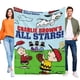thumbnail image 1 of Los Todos Estrellas de Charlie Brown anti-pilling, suave, ligera, esponjosa y acogedora de lujo para hogar y cocina – Perfecta para niños y adultos,120X80cm, 1 of 6