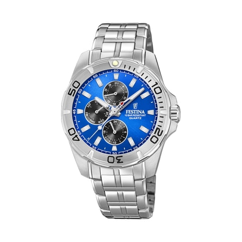 Reloj F20445/4 Festina Azul Claro Hombre Multifuncion