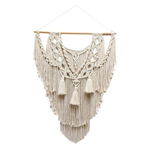 Bothyi - Tapiz Tejido Para Colgar En La Pared De Macramé