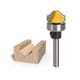 thumbnail image 1 of Fresa Madera Moldura Copiadora Tablero Toma ¼ Set 1pcs, 1 of 2