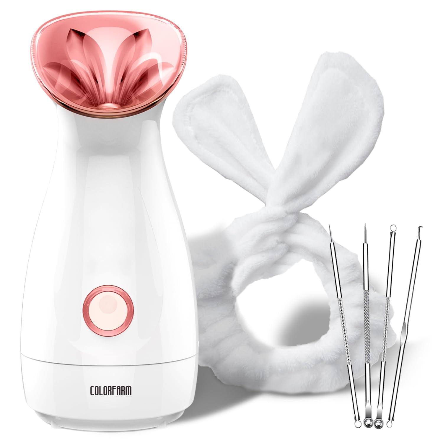 Vaporizador Facial Colorfarm Nano Ionic Que Limpia Profundamente Los Poros