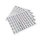 thumbnail image 2 of 5X Light DIY Cartoon Toy Eyes Stickers Calcomanías de agua para Clay Doll 15x13.0cm, 2 of 5