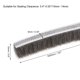 thumbnail image 3 of Uxcell Cepillo Burlete Adhesivo de Fieltro para Puerta Sello de Tira Pila Gris 9mmx15mm, 3 of 5
