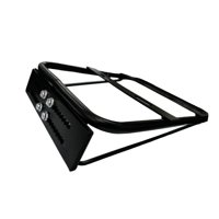 Magideal - Portaequipajes Trasero De Hierro Para Motocicletas Eléctricas , Negro