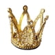 thumbnail image 2 of Casco De Moto Crown Cute Retro Para Esquí Skateboard Mujer Dorado Pequeño, 2 of 5