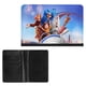 thumbnail image 2 of Parque Mágico Porta Pasaporte y Cartera de Viaje Premium de Cuero PU, Funda de Pasaporte Bloqueo RFID con Ranuras para Tarjetas de Crédito, Estuche para Libro de Pasaporte para Familia 10cm × 15cm, 2 of 6