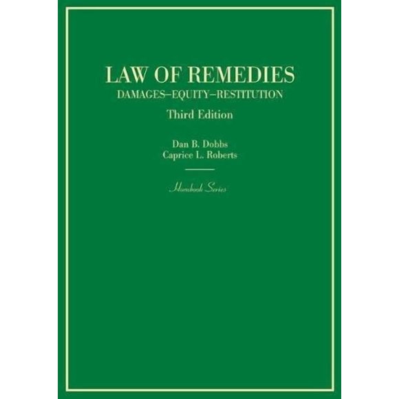 Libro West Academic Publishing: Derecho de los Remedios