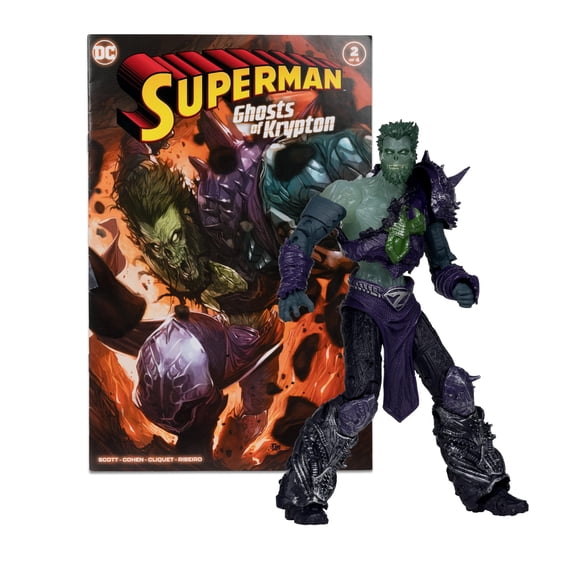 Figura de acción McFarlane Toys DC Superman Ghost of Zod de 7 pulgadas