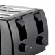 thumbnail image 2 of Tostador Brentwood TS-285 de tacto frío, 4 rebanadas, negro, 1,300 W, 2 of 7