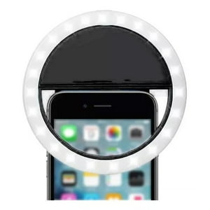 Veat00L - Recargable Led Luz Anillo Teléfono Celular Selfie Luz De Uso General