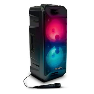Philco - Parlante Parlante Karaoke 760Bk Inalámbrico, 7.000W, Bluetooth Tws