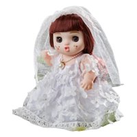 Magideal - Muñeca Bjd De 23Cm Y 1/6 Para , Juguete De Aleatorio Para Niños, Piezas De Bricolaje, Muñeca Emocionante Y Accesorios Con Conjunto Completo Parpadear