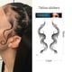 thumbnail image 5 of 5 estilos de tatuajes para el cabello, tatuajes temporales, bordes, línea del cabello, maquillaje duradero e impermeable para mujeres, cabello de bebé, flequillo y cabello rizado., 5 of 6
