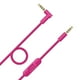 thumbnail image 3 of Cable De Audio De Repuesto Con Control De Volumen De Micrófono Para Solohd Solo3 Rosa, 3 of 5