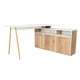 thumbnail image 2 of Escritorio En L 3 Puertas Singapur 72,5x130x120 Cm Duna Y Blanco, 2 of 11
