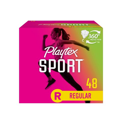Tampones Playtex Sport Regular Absorbency 48 Unidades