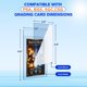 thumbnail image 2 of Paquete de 100 Portacartas Semi Rígidos y Fundas – Protectores para Envío a Servicios de Calificación, 2 of 6