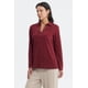 thumbnail image 2 of Polera Mujer Cuello Camisero Rojo, 2 of 4
