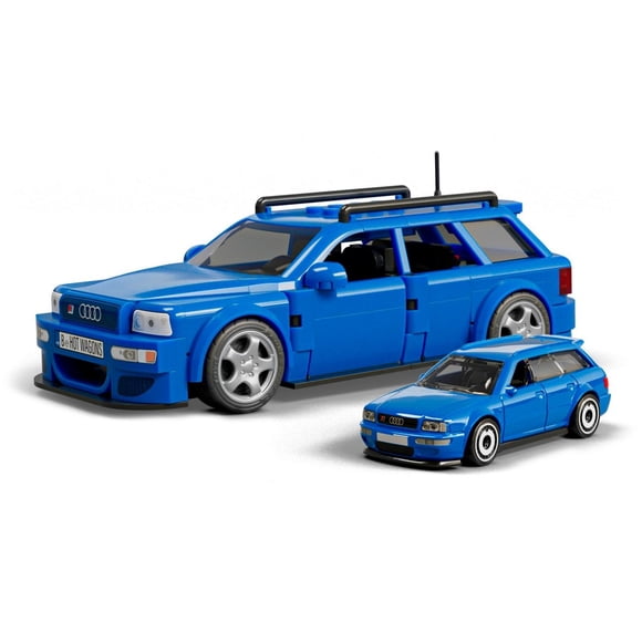 Auto construcción Audi Avant RS2 Mattel 10 años en adelante