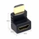 thumbnail image 3 of Hdmi Macho A Hembra Adaptador De Ángulo Conector 270 Grados, 3 of 4