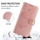 thumbnail image 5 of Funda Cartera Mariposa Para Samsung Galaxy S26 Ultra Con Soporte Y Ranuras Para Tarjetas Oro Rosa, 5 of 6