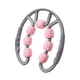 thumbnail image 3 of Rodillo Muscular Para Piernas, 7 Ruedas, Herramienta De Masaje Corporal Completo Para Codo De Golfista, Yoga, Gris Y Rosa, 3 of 5
