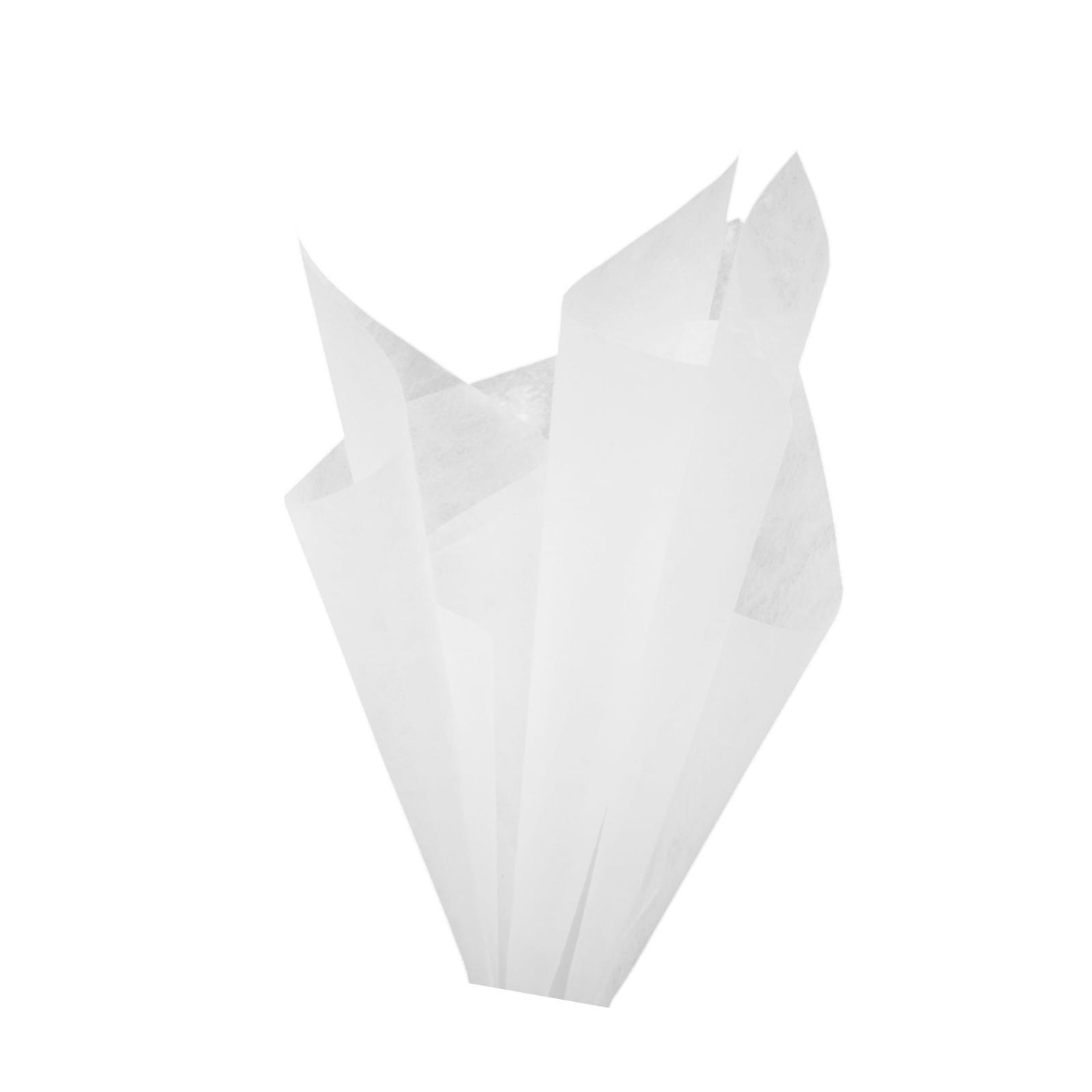 Magideal - Papel De Embalaje De Flores De 40X Suministros De Embalaje De Bricolaje De Regalos Decoración Blanca De Ramas Para Ocasión De La Panadería De Acción D