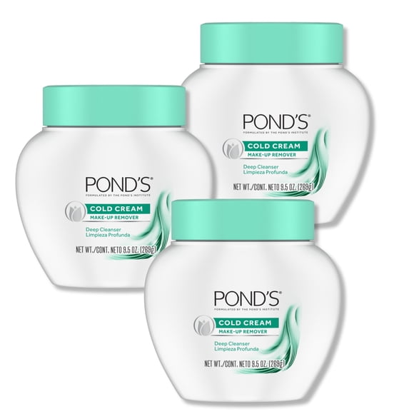 Crema facial POND'S Cold Cream Desmaquillante hidratante 270 ml x3